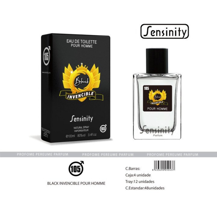 HYS105 : BLACK INVENCIBLE SENSINITY
