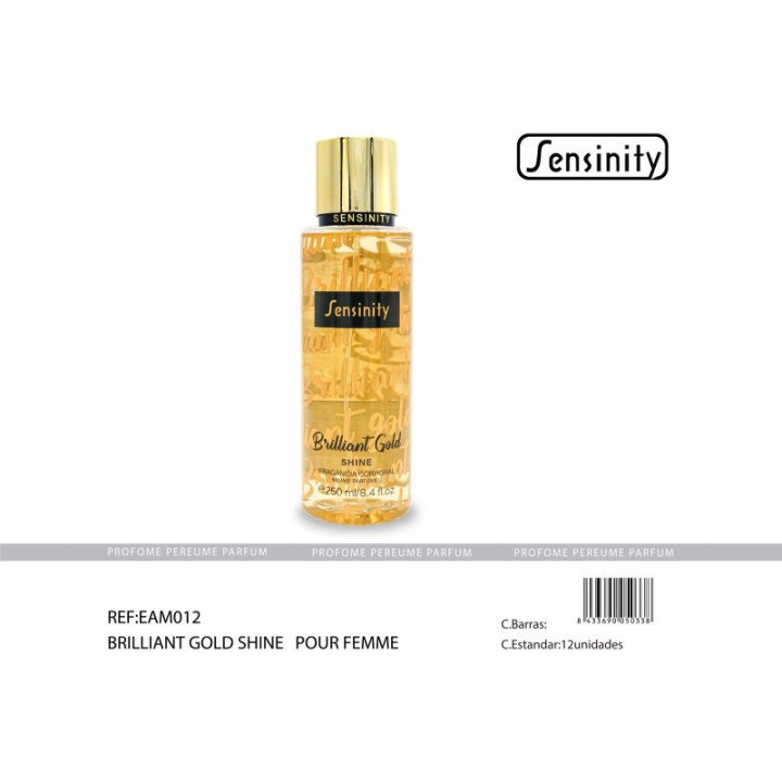EAM012 : BRILLANTE GOLD CORPORAL 250ML