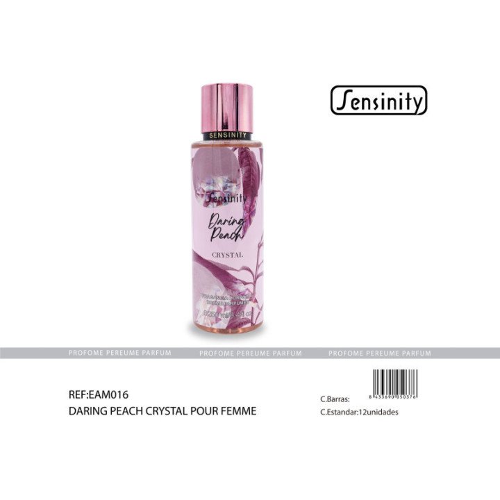 EAM016 : DARLING PEACH CRYSTAL CORPORAL 250ML