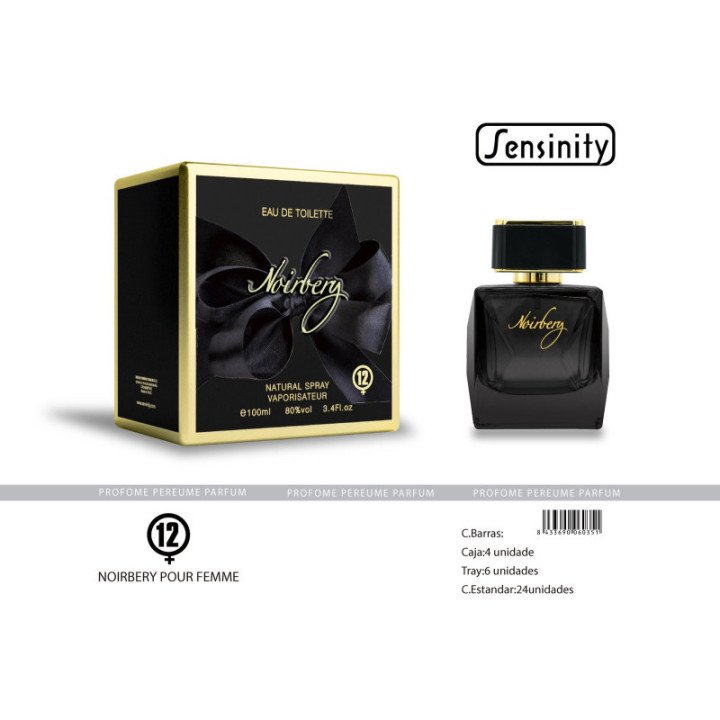 EM012 : NOIRBERY FEMME EAU TOILLET
