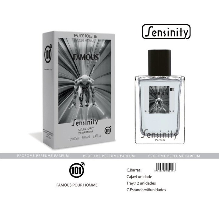 HYS101 : FAMOUS POUR HOMME SENSINITY