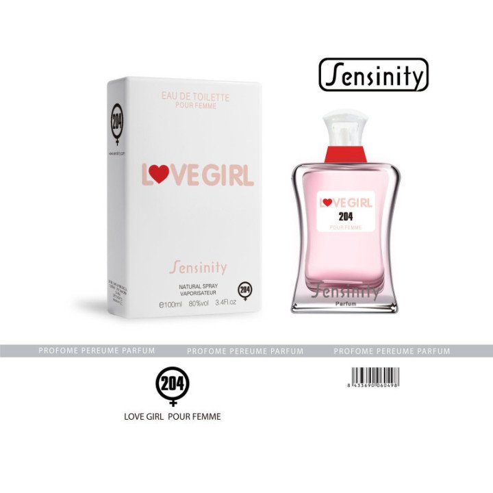 MYS204 : LOVE GIRL POUR FEMME SENSINITY