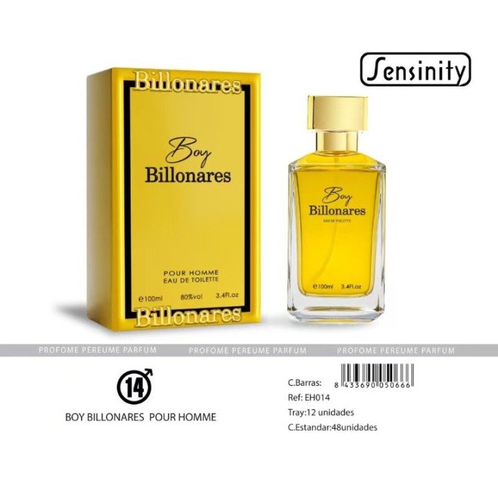 EH014 : BOY BILLONARES  POUR HOMME