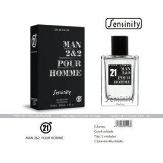 HYS021 : MAN 2&2 POUR HOMME SENSINITY