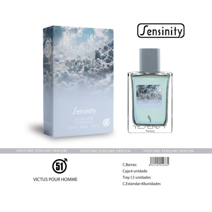 HYS051 : VICTUS POUR HOMME SENSINITY