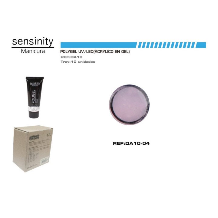 DA10-04 : SENSINITY POLIGEL 30ML MORADO