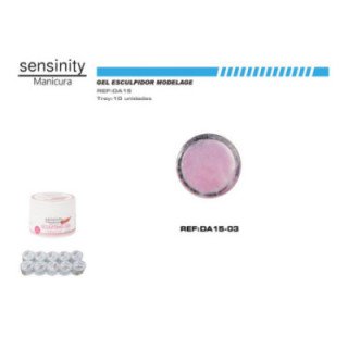DA15-03 : SENSINITY GEL SCULPTING COLOR NATURAL UV/LED  15ML