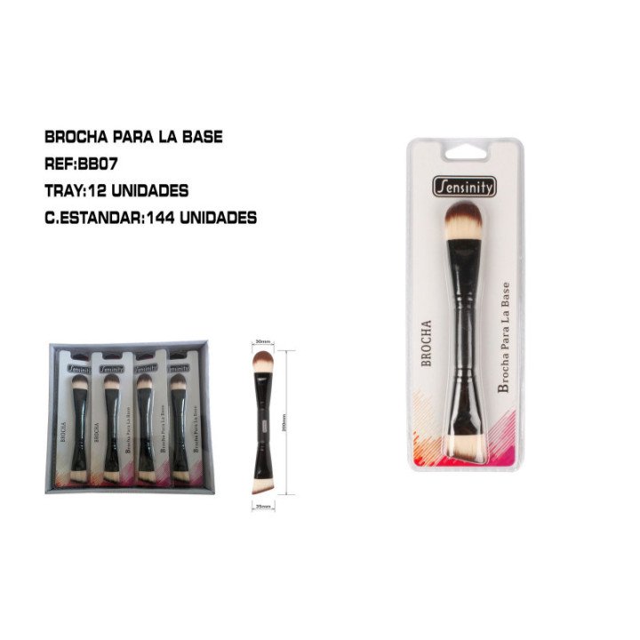 BB07 : DOBLE BROCHA PARA BASE 12/U 144/U