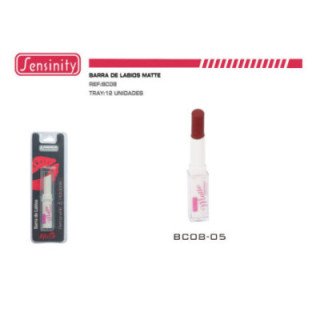 BC08-05 : BARRA DE LABIOS MATTE HIDRATANTE 12/U 144/U