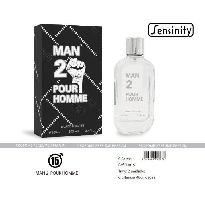 EH015 : MAN 2 POUR HOMME