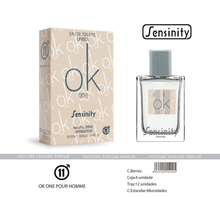 HYS011 : OK ONE POUR HOMME SENSINITY