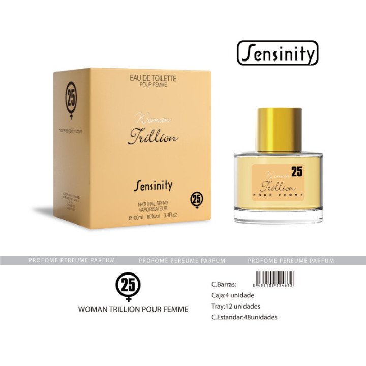 MYS025 : WOMAN TRILLION POUR FEMME SENSINITY