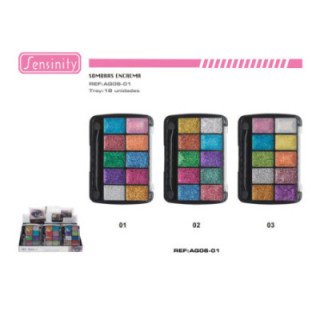 AG06-01 : SOMBRA CREMA GLITTER 18/U 216/U SENSINITY