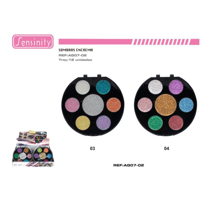 AG07-02 : S.CREMA GLITTER 12/U 144/C