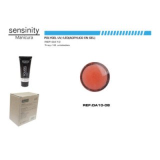 DA10-08 : SENSINITY POLIGEL 30ML MARRON ANARANJADO