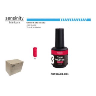 DA08-004 : ESMALTE GEL ROJO CARAMELO UV/LED USO PROFESIONAL