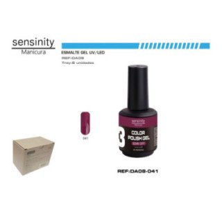 DA08-041 : ESMALTE GEL MORADO SANGRIA UV/LED USO PROFESIONAL