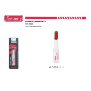 BC08-11 : BARRA DE LABIOS MATTE HIDRATANTE 12/U 144/U