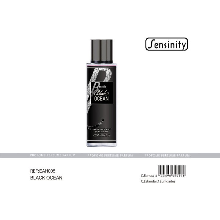 EAH005 : BLACK OCEAN BRUME 250ML