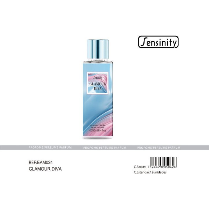 EAM024 : GLAMOUR DIVA BRUME 250ML