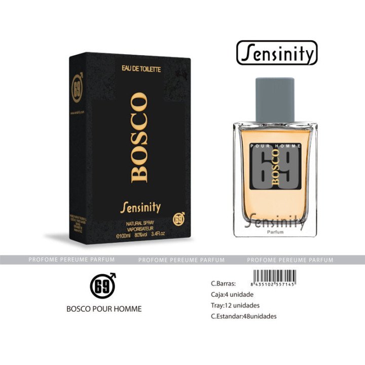 HYS069 : BOCCO 69 POUR HOMME SENSINITY
