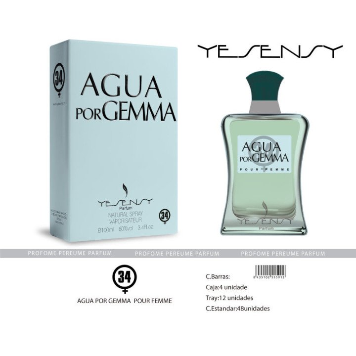 MYS034 : AROMA DE JULIA POUR FEMME SENSINITY