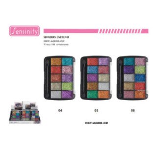AG06-02 : SOMBRA CREMA GLITTER 18/U 216/U SENSINITY