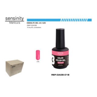DA08-018 : ESMALTE GEL ROSA COLORETE UV/LED USO PROFESIONAL