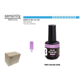 DA08-038 : ESMALTE GEL LAVANDA UV/LED USO PROFESIONAL