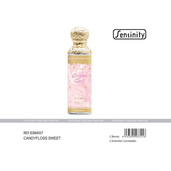 EBM007 : CANDYFLOSS SWEET UNISEX BRUME FEMME