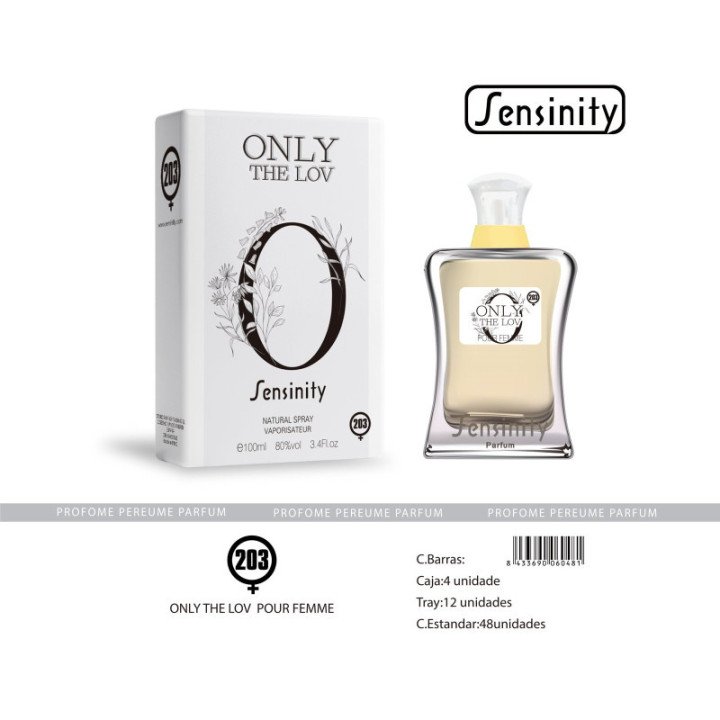 MYS203 : ONLY THE LOV POUR FEMME SENSINITY