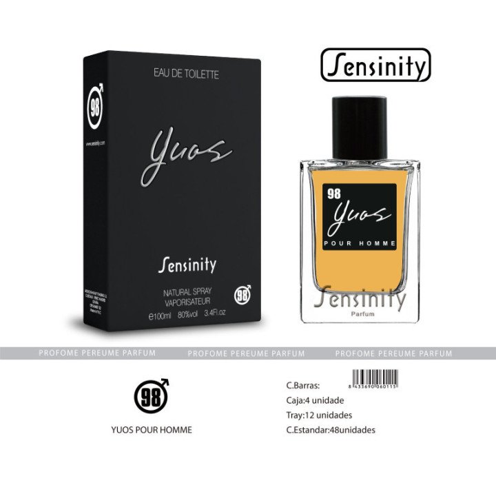 HYS098 : YUOS POUR HOMME SENSINITY