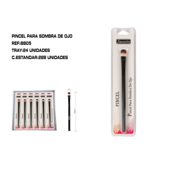 BB05 : PINCEL LENGUA DE GATO PARA SOMBRA  SENSINITY 24/U 288/U