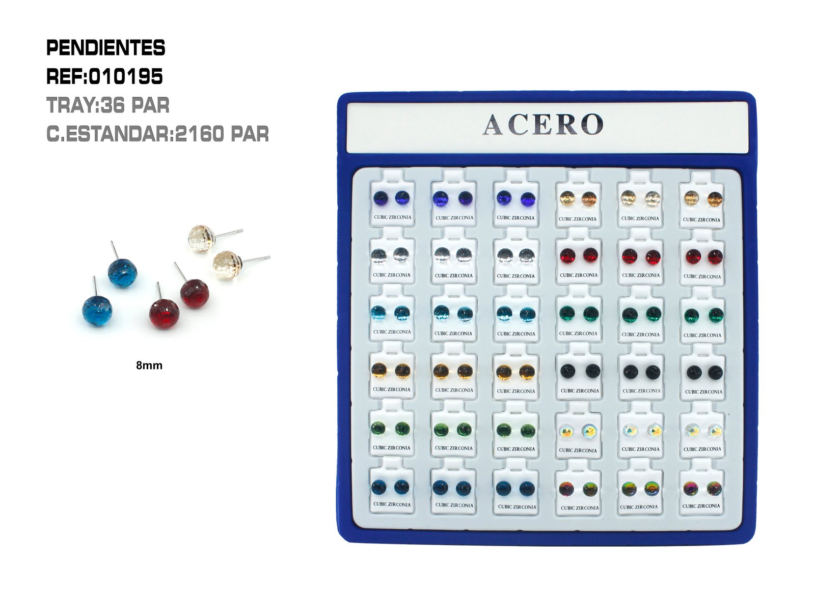 PACK PEND.8MM