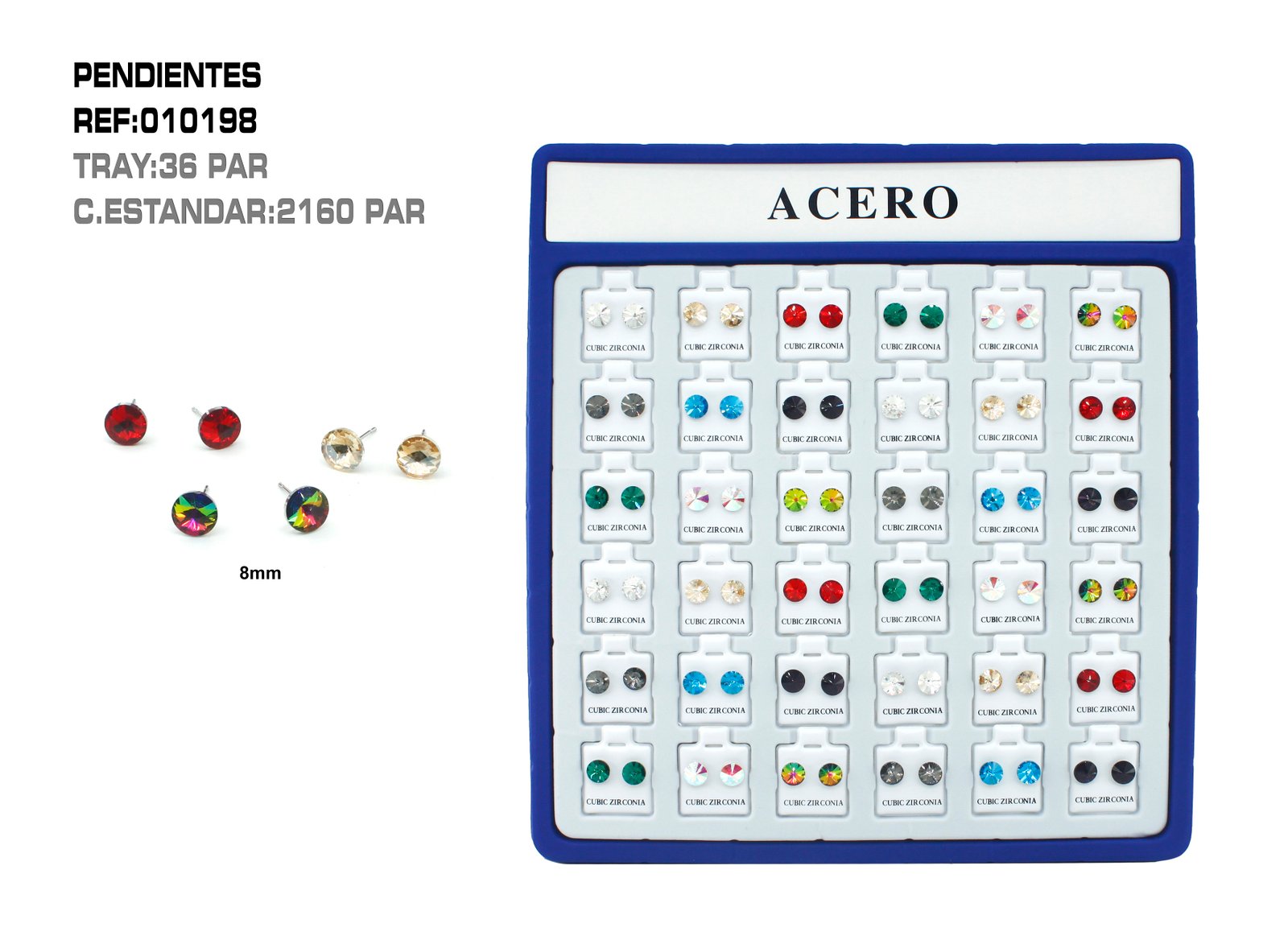 PACK PEND.8MM