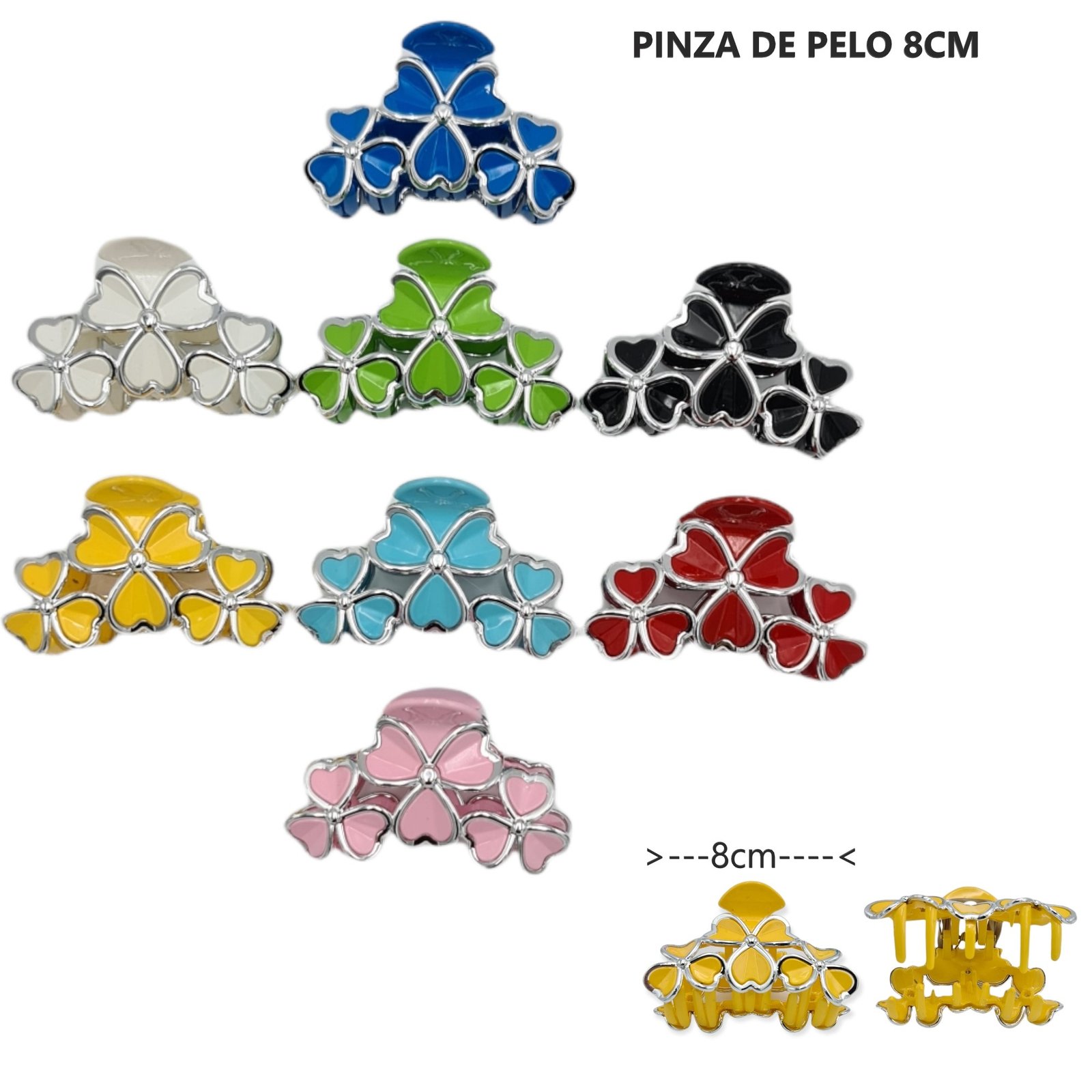 PINZA DE PELO FLOR