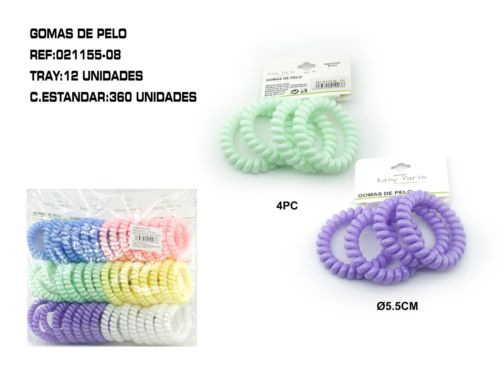 COLETERO CABLE 5.5 CM