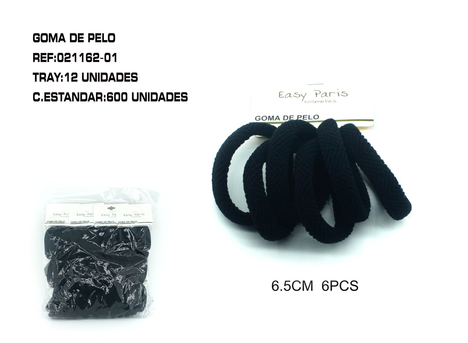 GOMA DE PELO 6.5CM