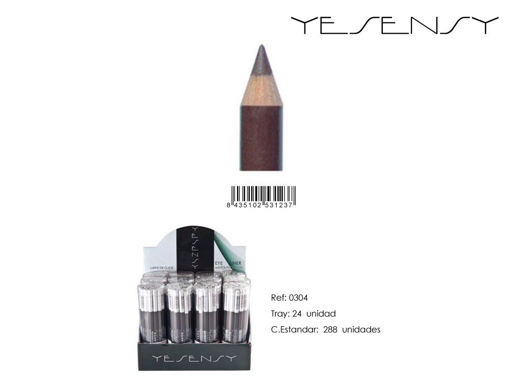 LAPIZ DE OJOS 12/U BLUE