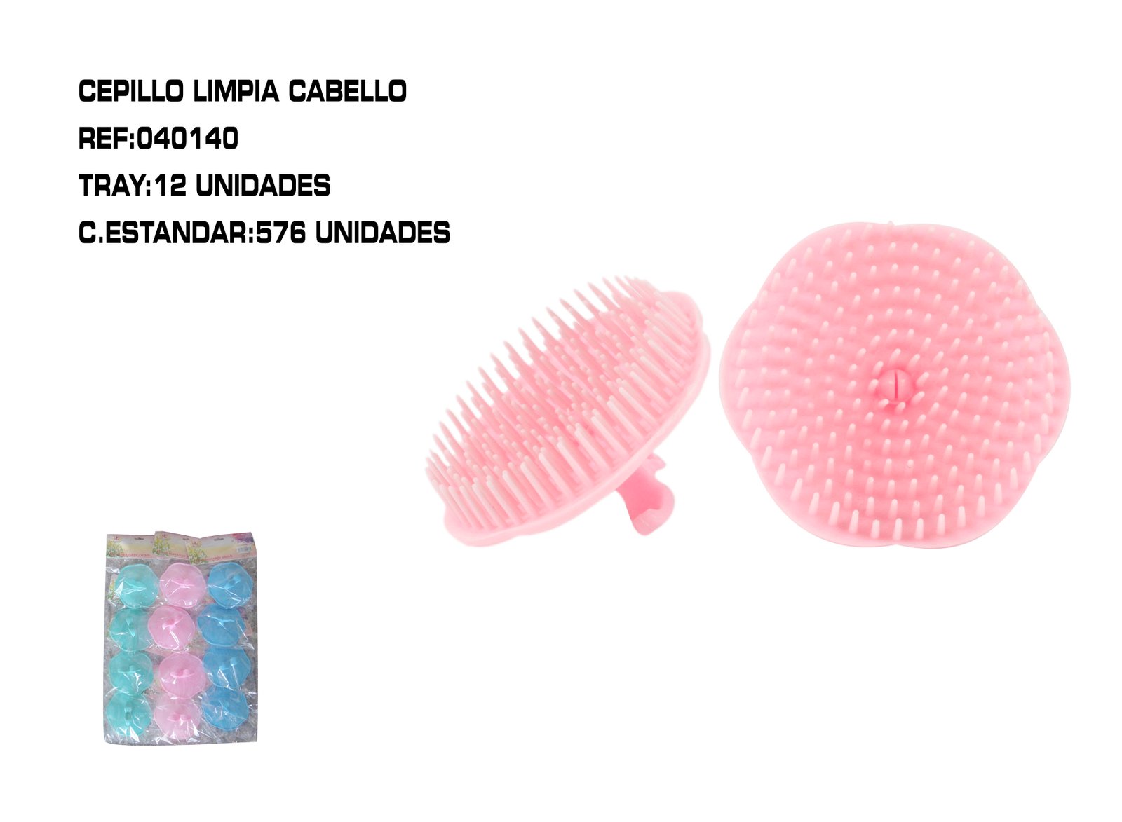CEPILLO LIMPIA CABELLO