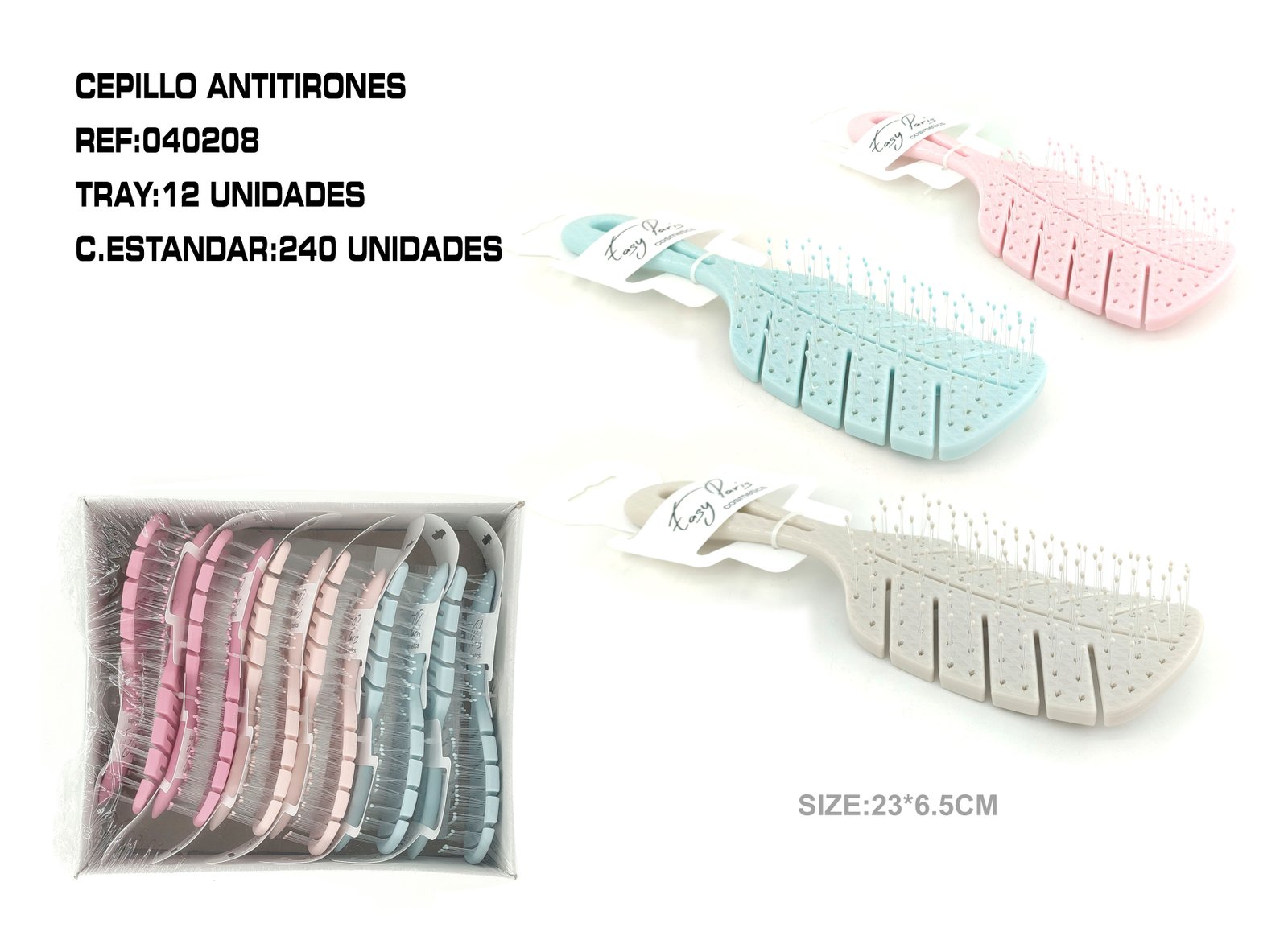 CEPILLO ANTIENREDOS23*6.5CM