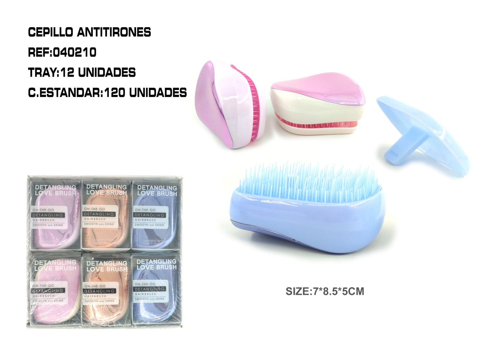 CEPILLO DE PELO ANTIENREDOS