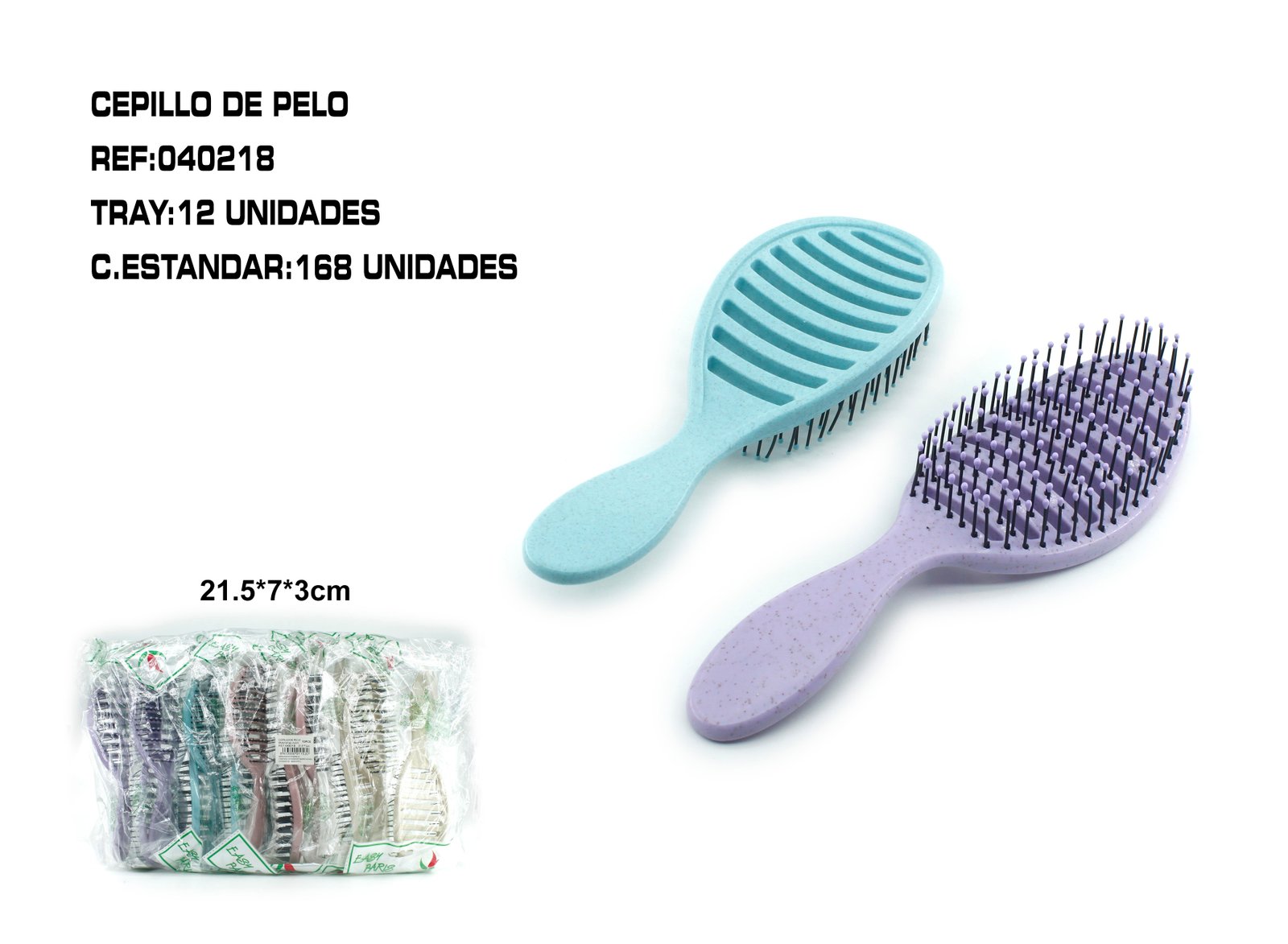 CEPILLO ANTIENREDOS 21.5*7*3CM
