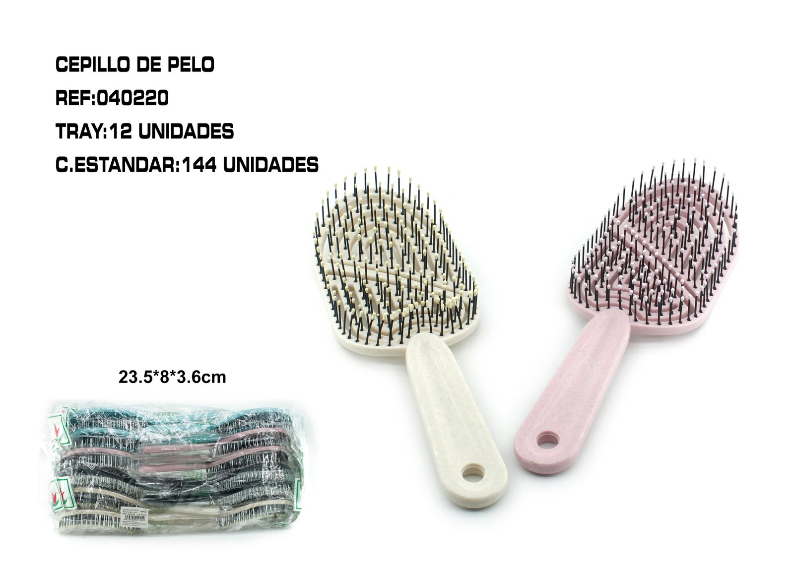 CEPILLO ANTIENREDOS 23.5*8*3.6CM