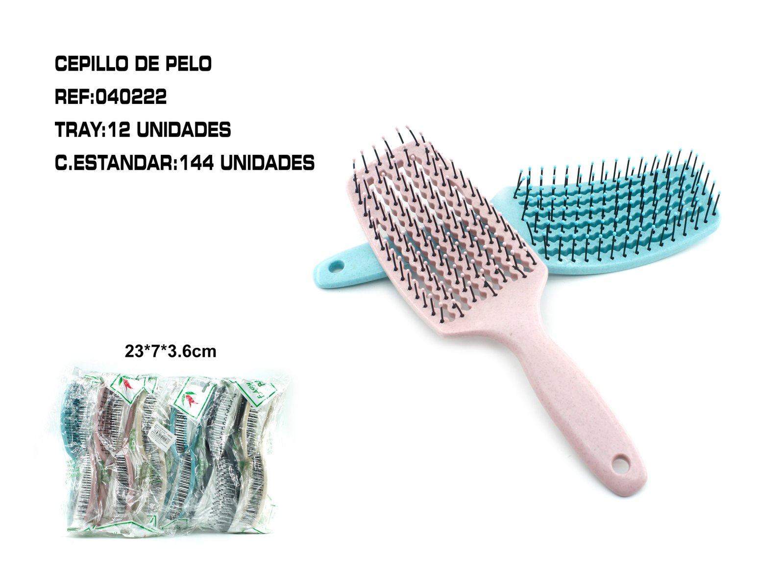 CEPILLO ANTIENREDOS 23*7*3.6CM