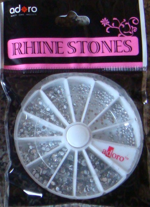 PIEDRA DECORAUÑAS EN RULETA BLANCO