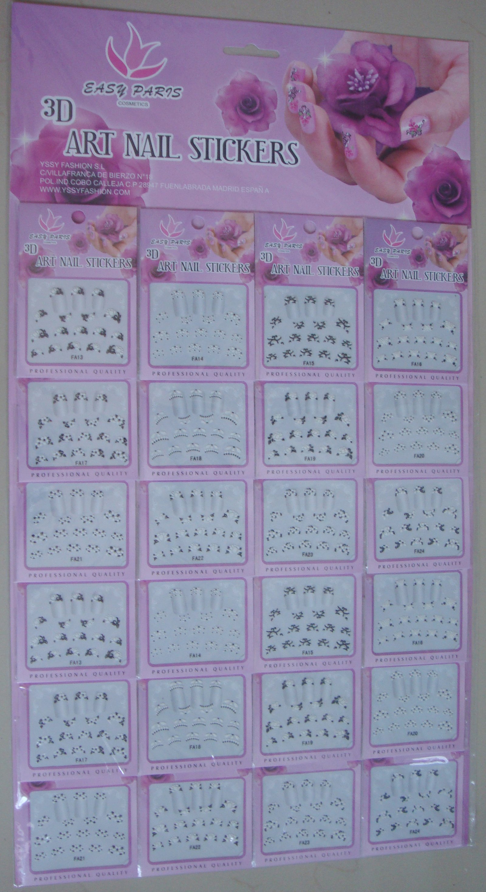 PEGATINA DE UÑAS