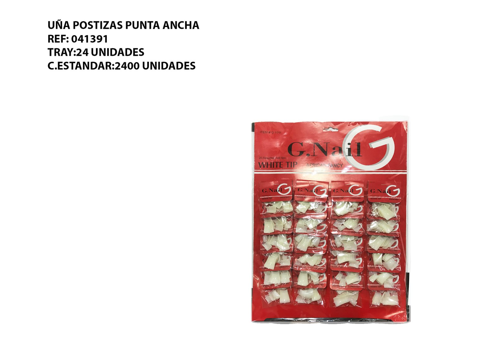 UÑA POSTIZAS PUNTA ANCHA
