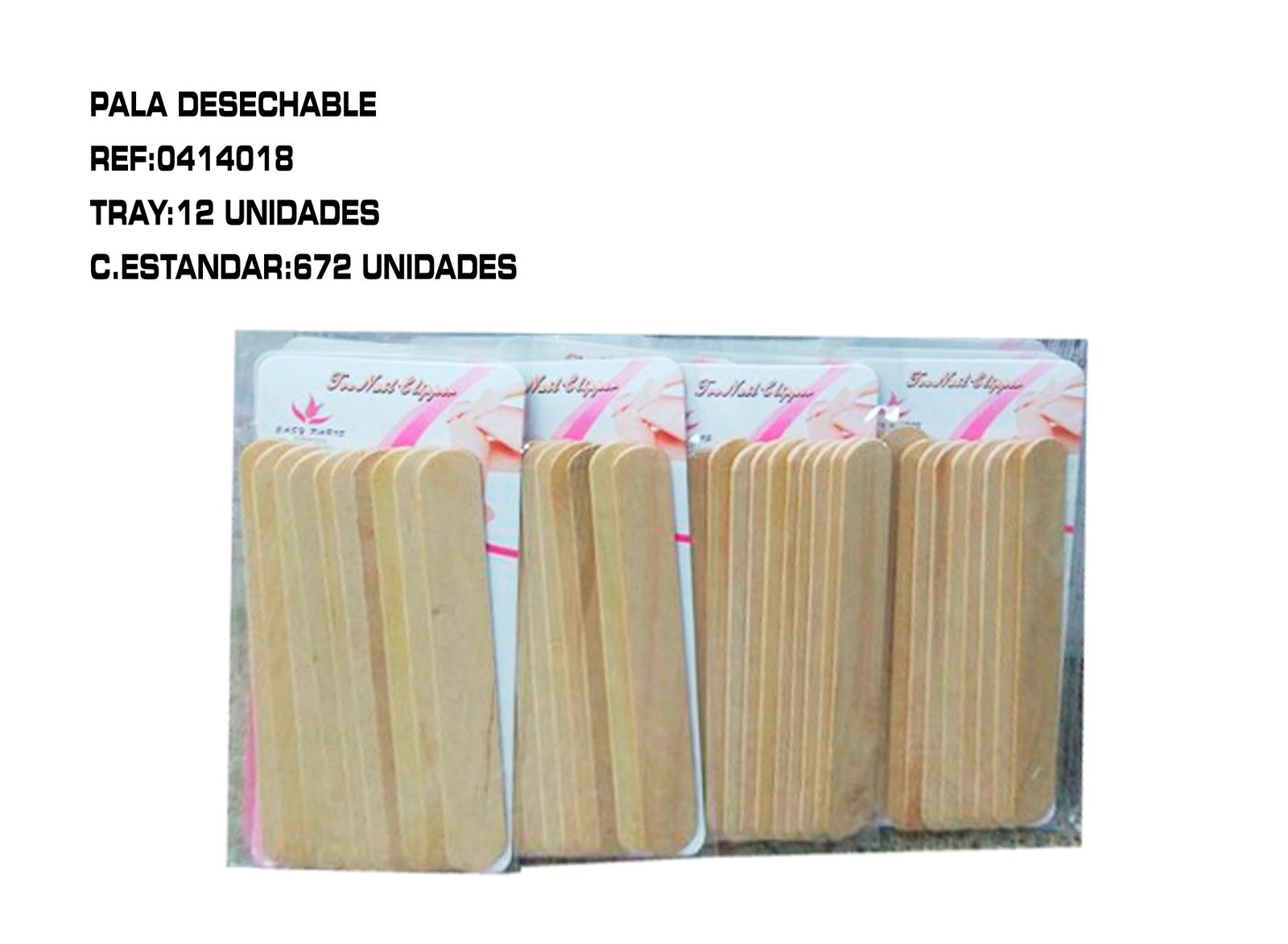 PALAS DEPILATORIAS 10X12/U
