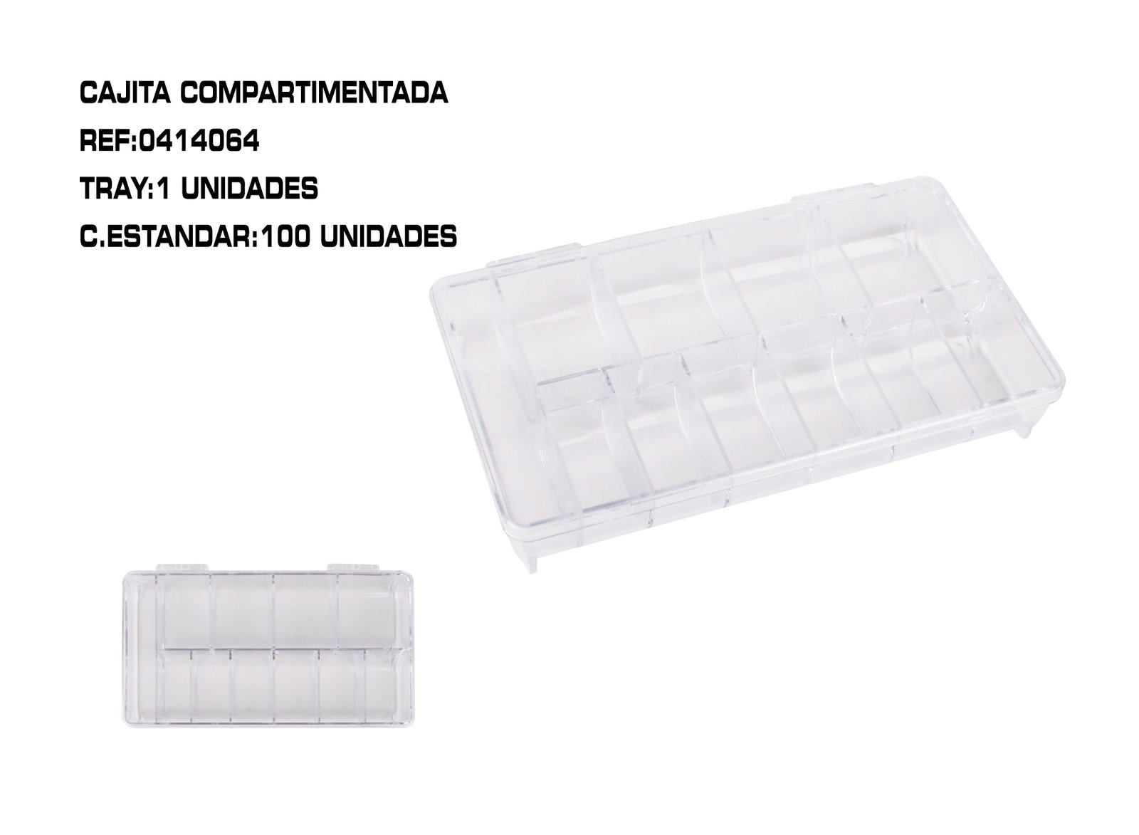 CAJITA COMPARTIMENTADA